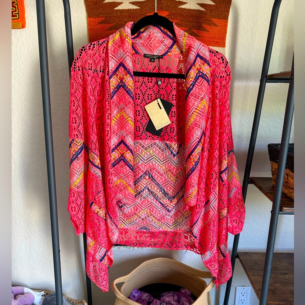 Alberto Makali Boho Wrap Jacket- NWT